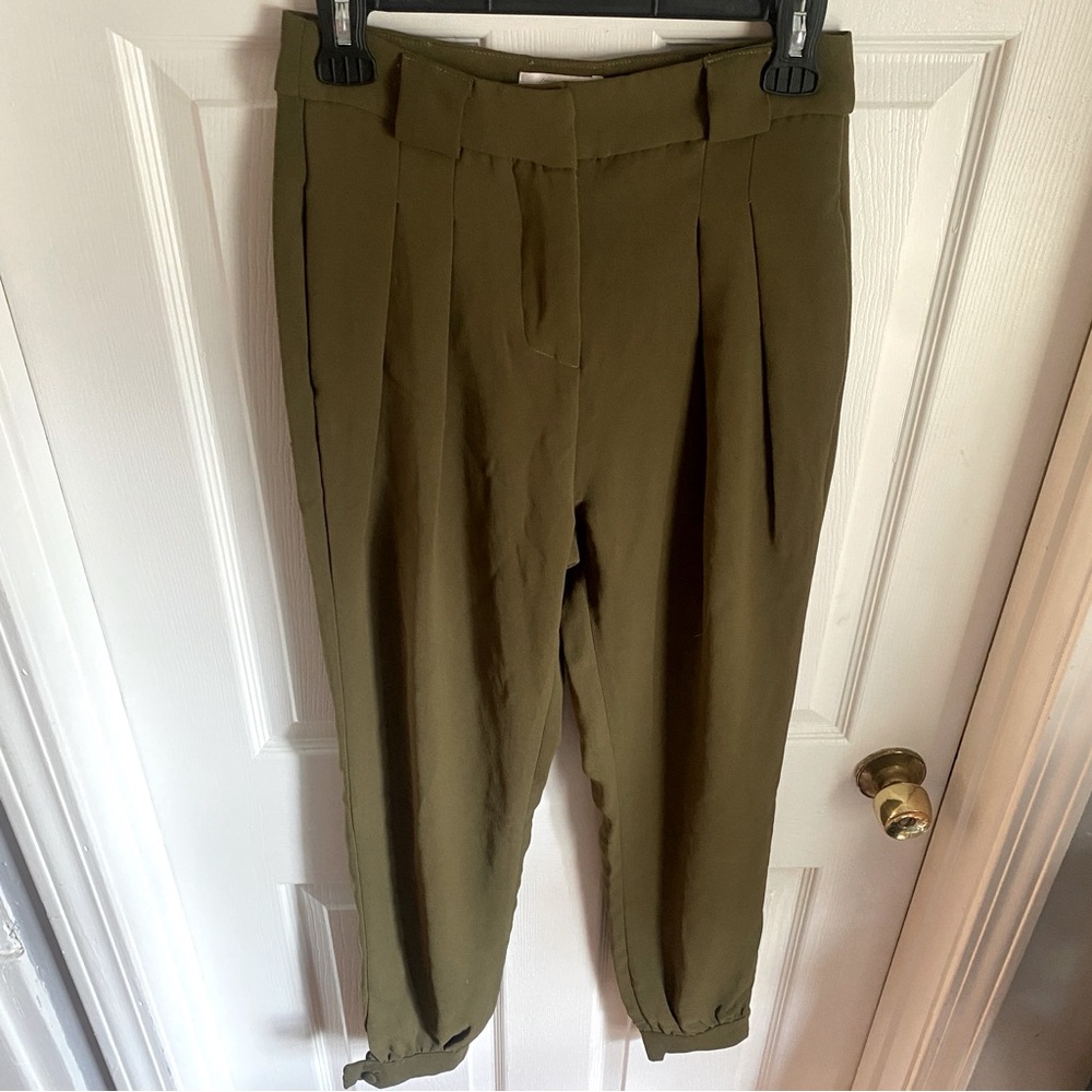 Torn by Ronny Kobo Olive Green Trouser Pants XS